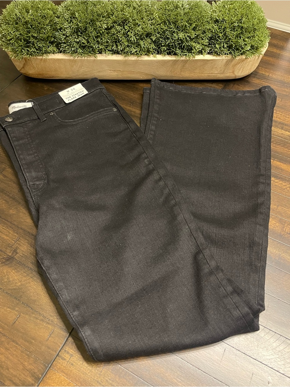 Madewell Black High-Rise Flare Jeans - Picture 2 of 5